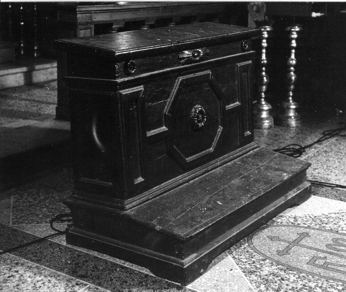 inginocchiatoio - bottega toscana (sec. XVII)