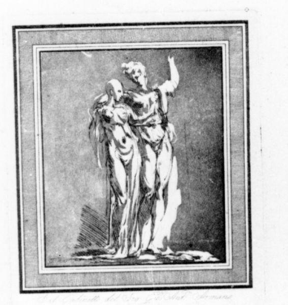 figure femminili (incisione) di Rosaspina Francesco (?) (sec. XVIII)