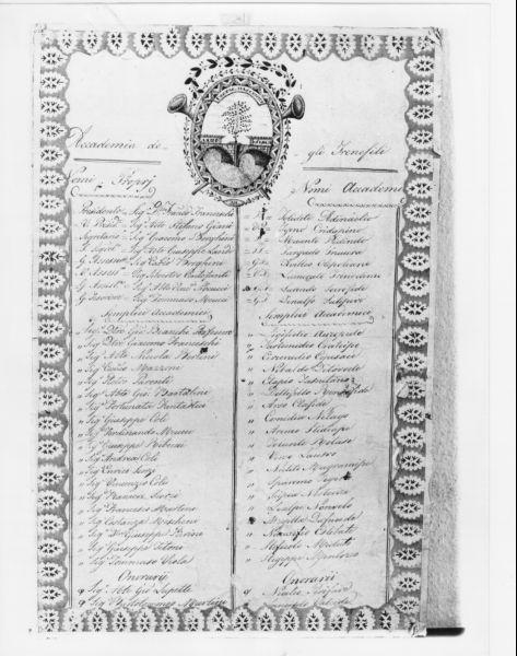 stampa - ambito toscano (inizio sec. XIX)