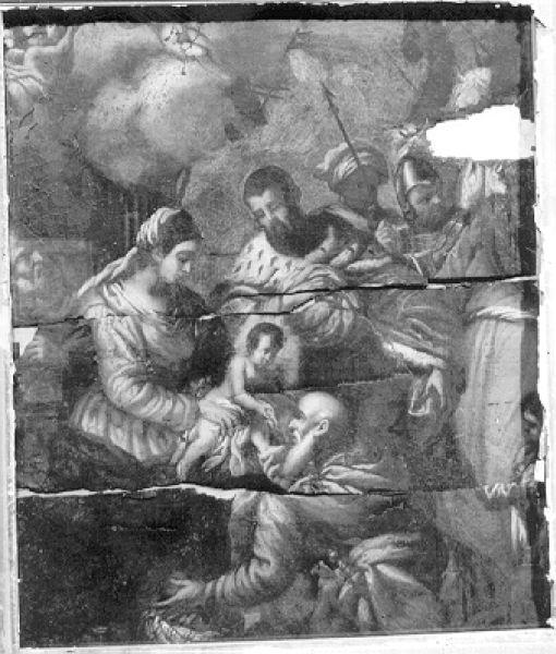 adorazione dei Re Magi (dipinto) - ambito italiano (sec. XVI)