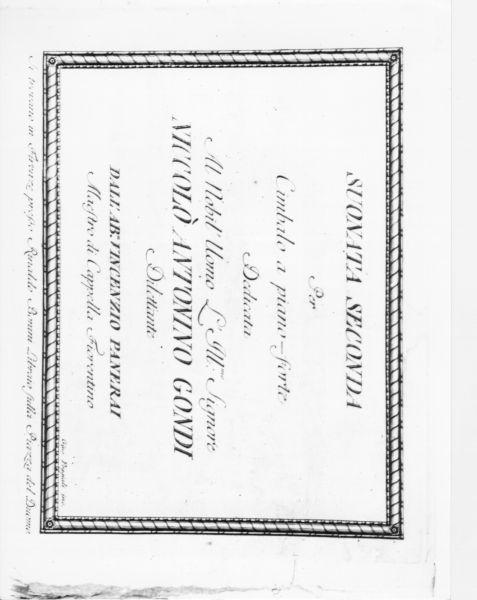 stampa, serie di Poggiali Giuseppe (sec. XIX)