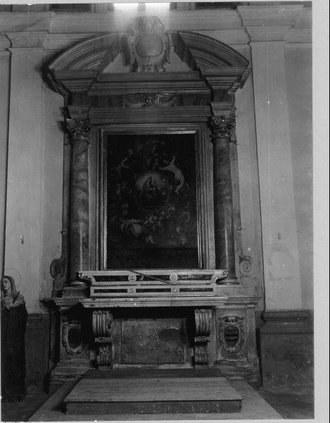 altare - bottega italiana (sec. XVII)