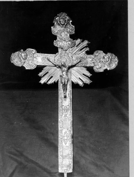 croce processionale - bottega italiana (sec. XVII)