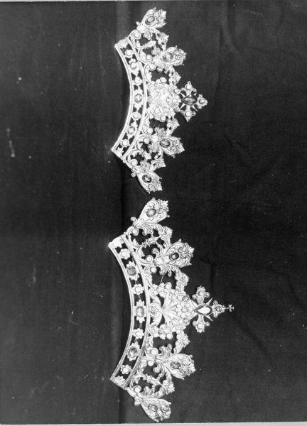 diadema, serie - bottega italiana (inizio sec. XX)