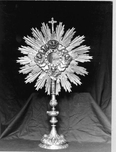 ostensorio - bottega italiana (sec. XVIII)