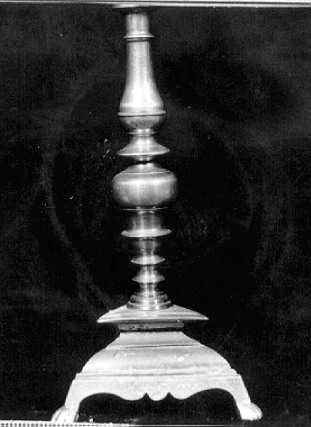 candeliere, serie - bottega italiana (secc. XVII/ XVIII)