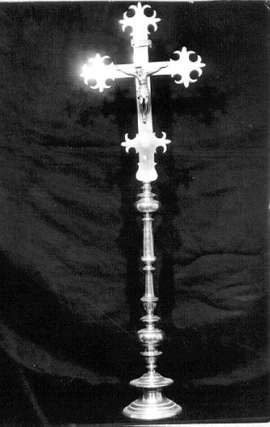 candeliere - bottega italiana (sec. XVIII)