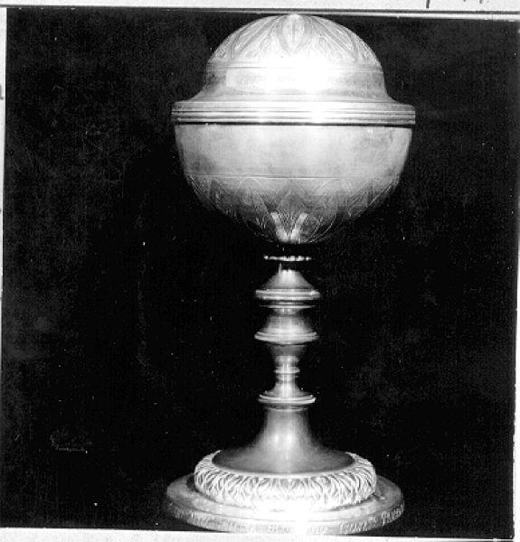 pisside - bottega italiana (sec. XIX)