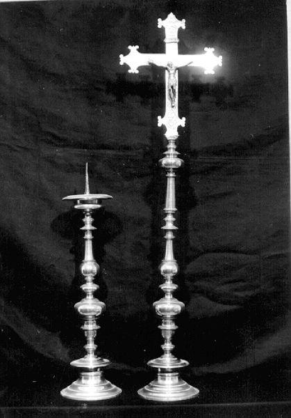 croce - bottega italiana (sec. XVII)