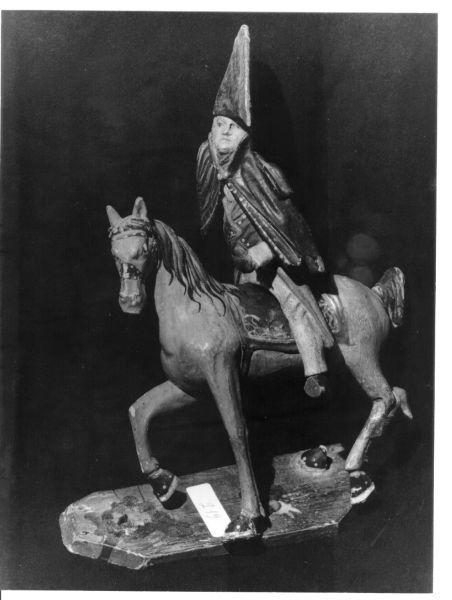 Napoleone a cavallo (giocattolo) - bottega francese (sec. XIX)