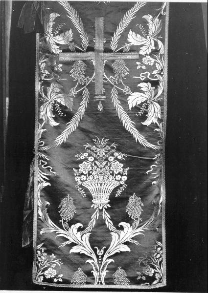 velo omerale - manifattura italiana (sec. XVIII)