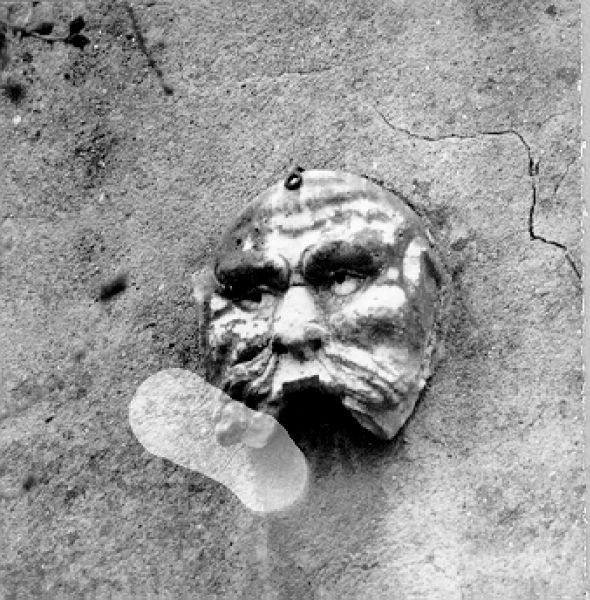 maschera - bottega italiana (sec. XV)