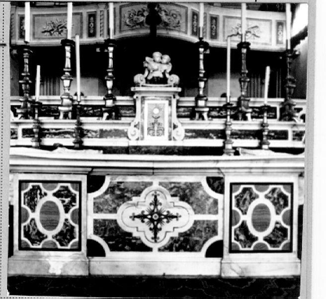 altare - bottega italiana (sec. XVIII)