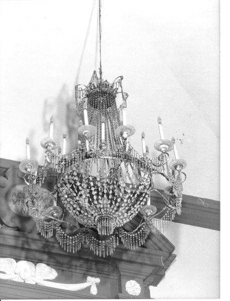 lampadario - bottega toscana (sec. XIX)