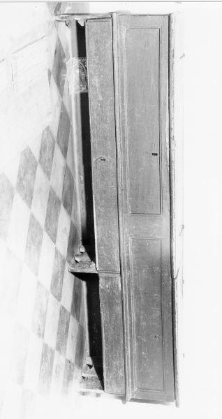 cassapanca - bottega toscana (sec. XVII)