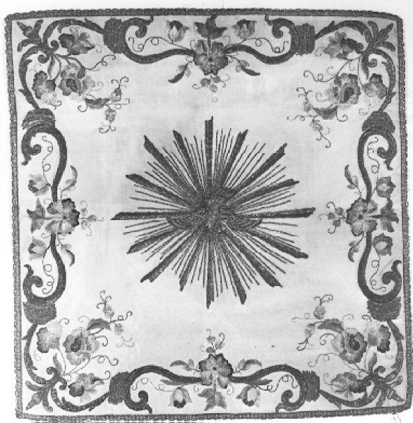 velo omerale - manifattura italiana, manifattura toscana (sec. XIX)