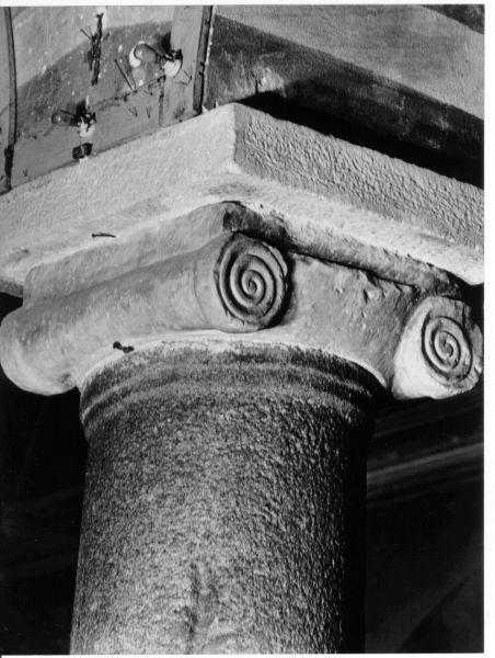 capitello - bottega toscana (prima metà sec. XII)