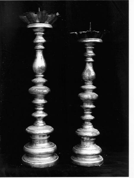 candeliere, serie - bottega toscana (sec. XIX)