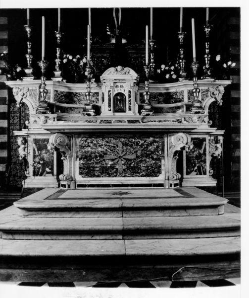 altare maggiore - bottega versiliese (sec. XVIII)