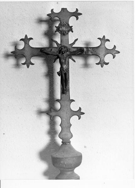 croce processionale - bottega toscana (inizio sec. XVII)