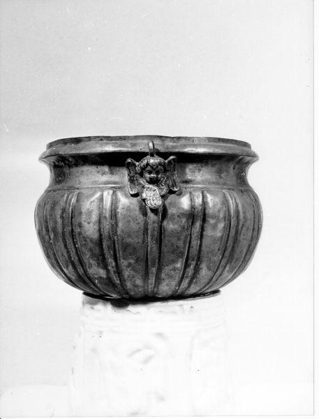 secchiello - bottega toscana (secc. XVI/ XVII)