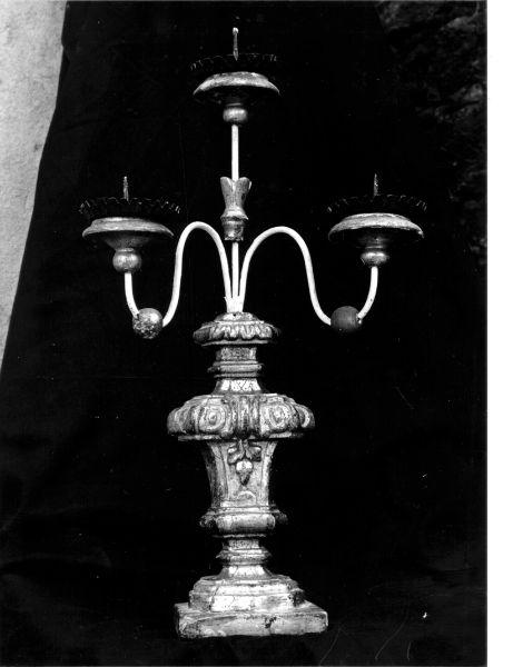 candeliere, serie - bottega toscana (sec. XVIII)