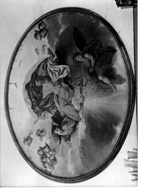 Dio Padre e colomba dello Spirito Santo (dipinto) - ambito toscano (sec. XVIII)