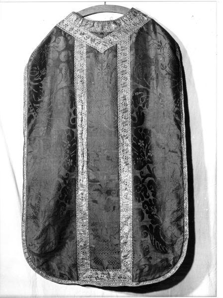 paramento liturgico - in terzo - manifattura italiana (sec. XVIII)