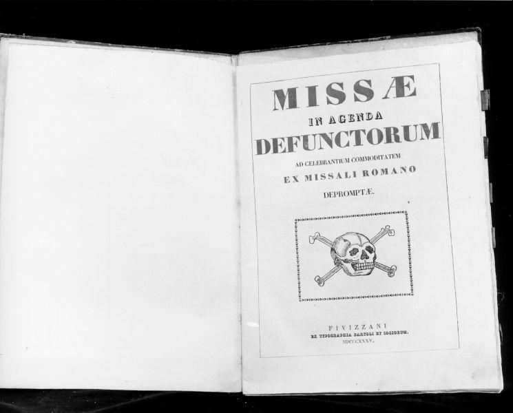 coperta di libro liturgico - ambito fivizzanese (sec. XIX)