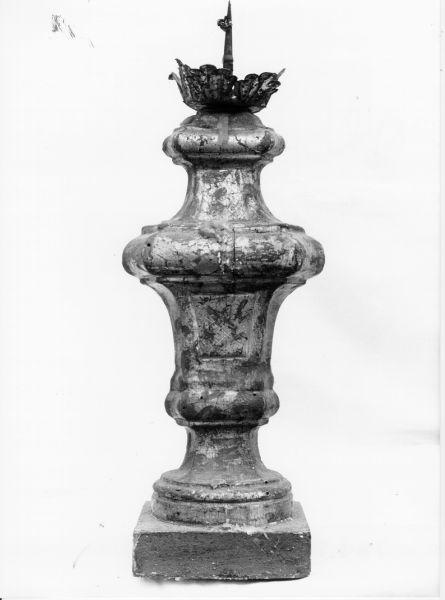 candeliere, serie - bottega toscana (sec. XVIII)