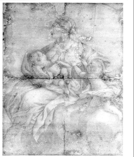 madonna con bambino (incisione) di Tempesti Giovanni Battista (sec. XVIII)