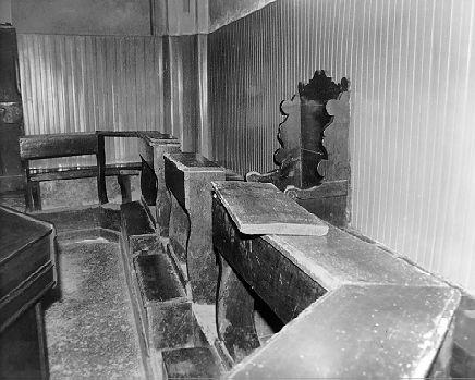 stalli del coro - ambito lunigianese (sec. XVIII)