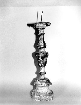 candelabro - ambito lunigianese (sec. XVIII)