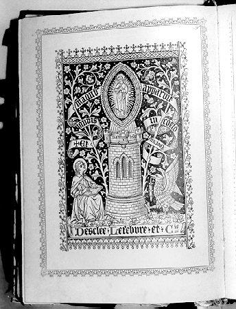 coperta di libro liturgico - ambito romano (sec. XIX)