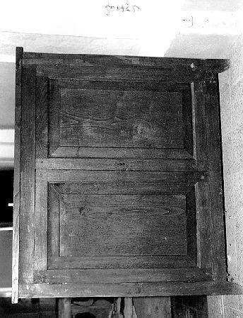 credenza - ambito lunigianese (sec. XIX)