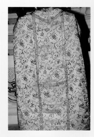 paramento liturgico - manifattura toscana (sec. XIX)