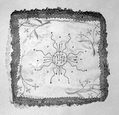 palla di calice, opera isolata - ambito lunigianese (sec. XIX)