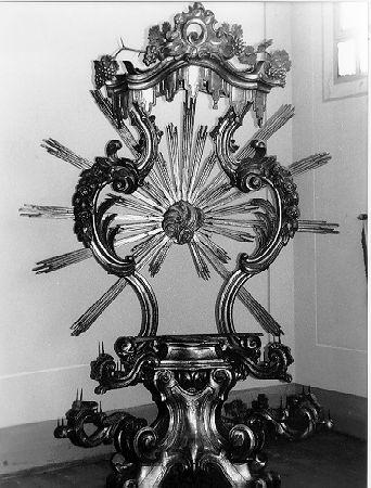 trono di Pozziari Carlo (sec. XVIII)