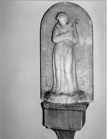 Sant'Antonio da Padova (scultura) - bottega toscana (sec. XVII)