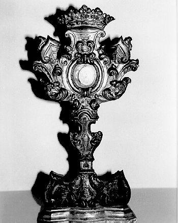 reliquiario - bottega italiana (sec. XIX)