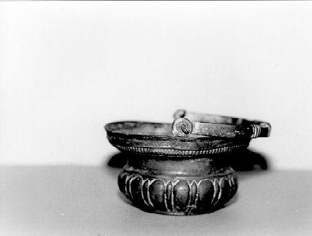 secchiello per l'acqua benedetta - bottega italiana (sec. XIX)