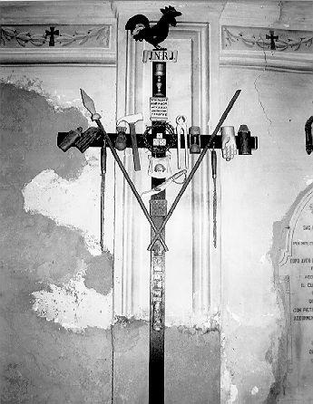 croce della Passione - bottega italiana (sec. XIX)