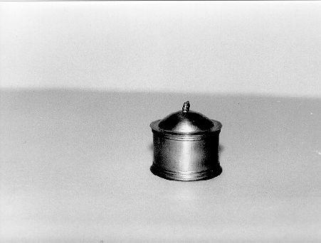 vasetto per oli santi - bottega italiana (sec. XX)