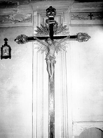 crocifisso - ambito lunigianese (sec. XIX)