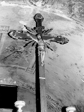 crocifisso - ambito lunigianese (sec. XIX)