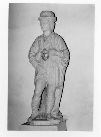 SAN ROCCO (statua) - ambito lunigianese (secc. XVII/ XVIII)