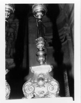 candeliere, serie - ambito lunigianese (sec. XVIII)