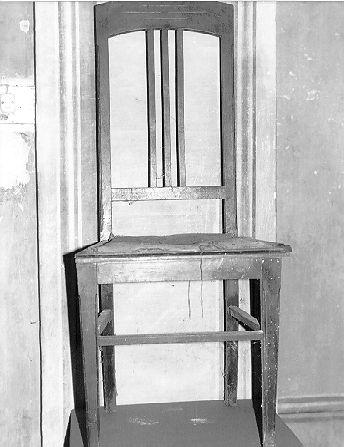 seggiola - ambito lunigianese (sec. XIX)