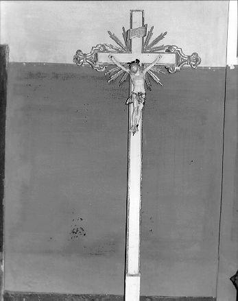 crocifisso - ambito lunigianese (secc. XVIII/ XIX)