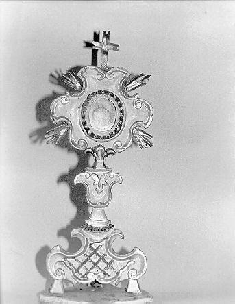 reliquiario - ambito lunigianese (secc. XVIII/ XIX)